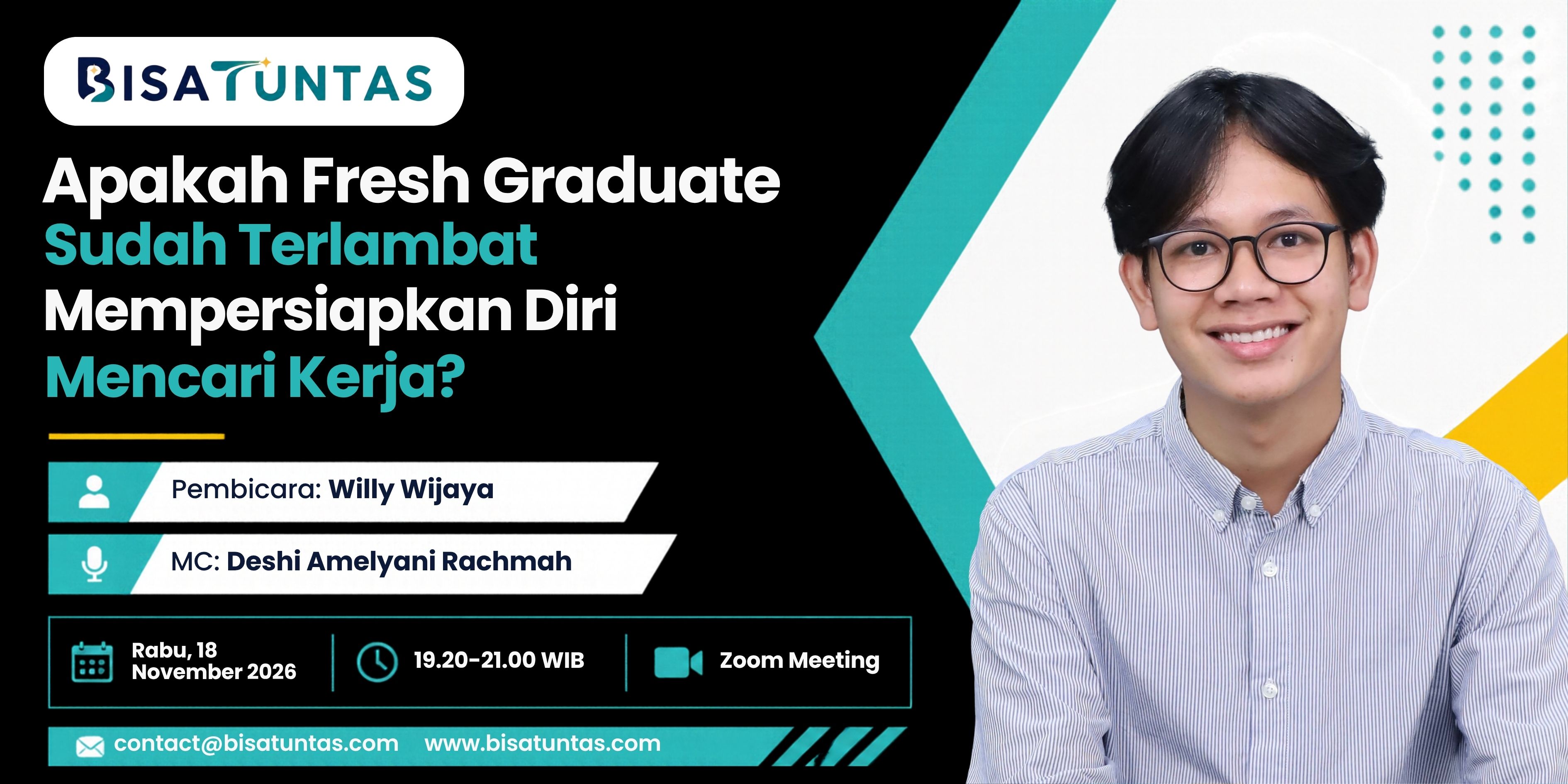 Fresh Graduate Sudah Terlambat Mempersiapkan Diri Mencari Kerja?